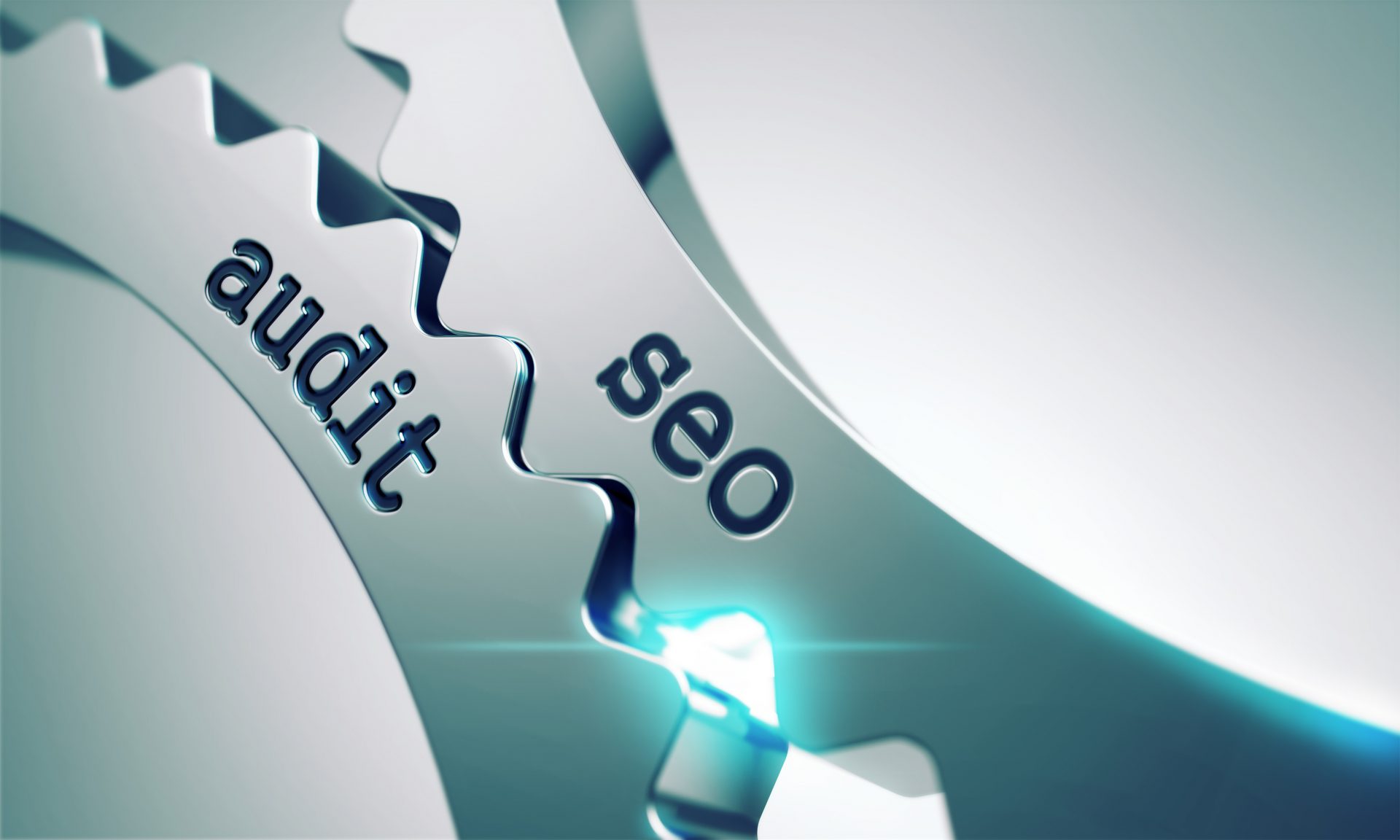 How To Increase Traffic, How to Perform an SEO Audit, gears with seo audit written on them